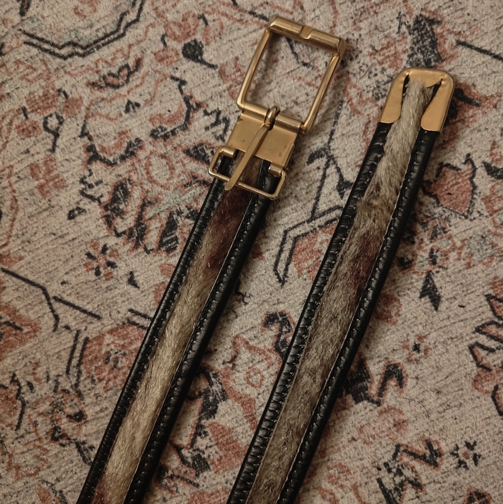 Vintage‎ Fur Montblanc Belt